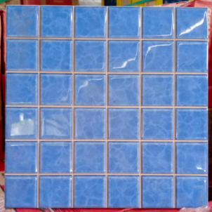 Keramik Kolam Renang 30 x 30 Motif Mosaik